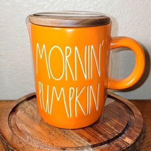 Rae dunn mornin pumpkin mug